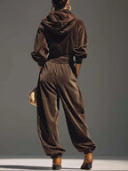 Solenne – loose velvet set