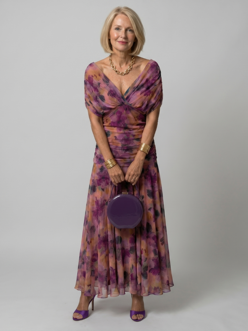 Calen | Flow Midi Dress