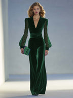Bożydara – elegant velvet jumpsuit