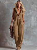 Danuta – retro sporty jumpsuit