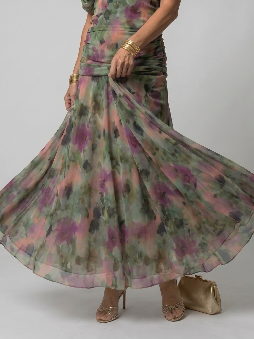 Calen | Flow Midi Dress