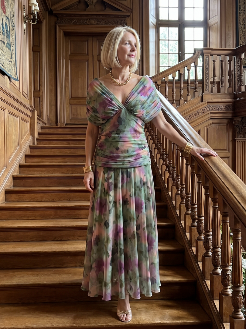 Calen | Flow Midi Dress