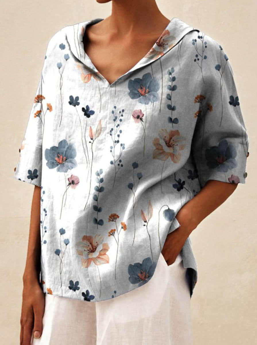 Nova™ - Elegant Top with V-Neck