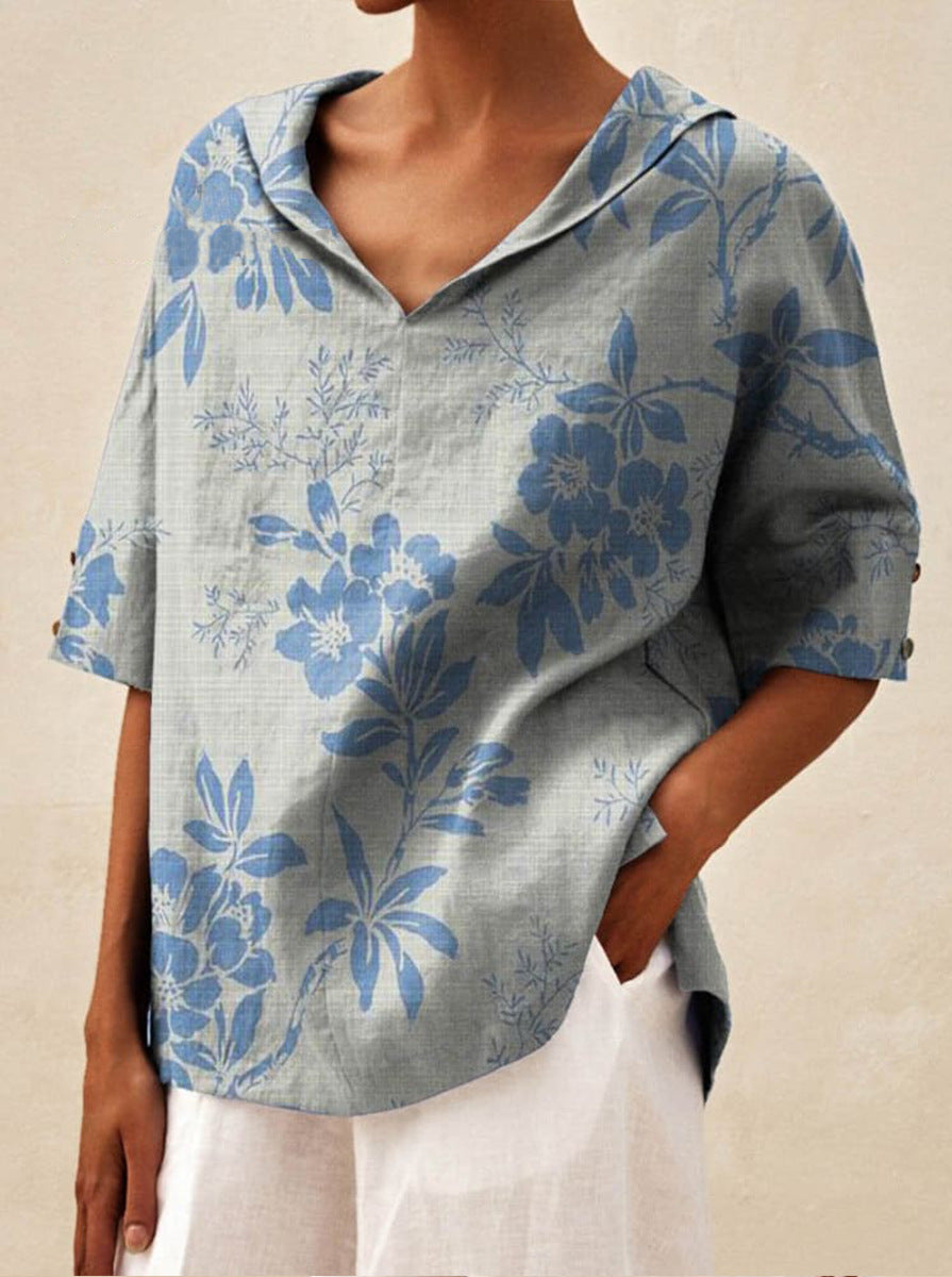 Nova™ - Elegant Top with V-Neck