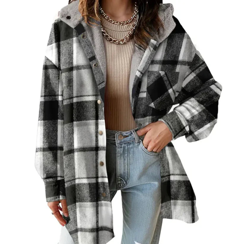 Teddy Bear Cozy Flannel Jacket