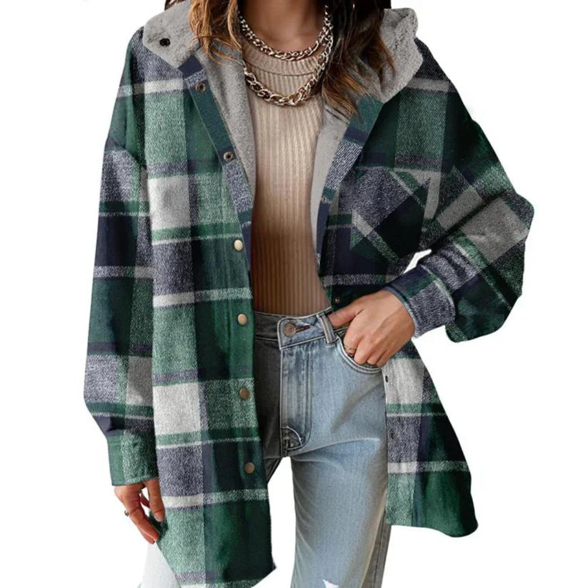 Teddy Bear Cozy Flannel Jacket