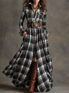 Evelyn | Classic Elegant Shirt Dress