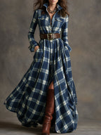 Evelyn | Classic Elegant Shirt Dress