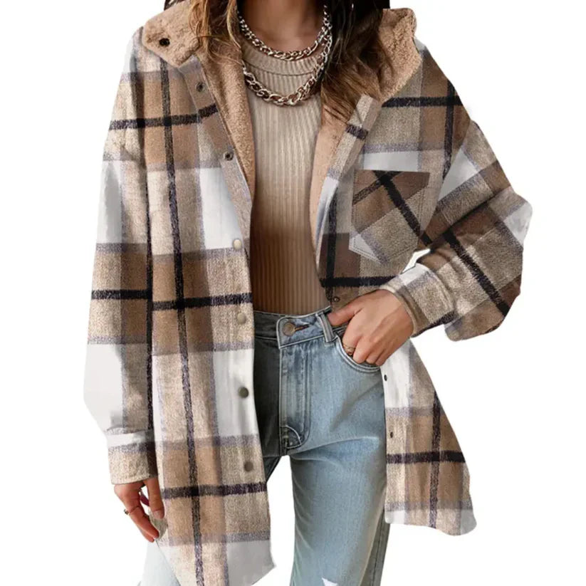 Teddy Bear Cozy Flannel Jacket