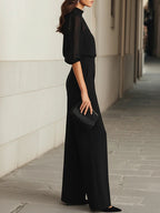 Clarisa – outfit with wide pants