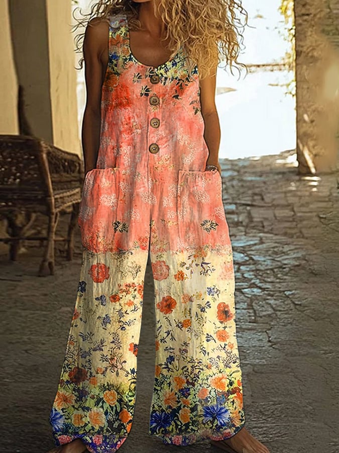 Mia | Casual Vintage Jumpsuit
