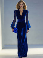 Bożydara – elegant velvet jumpsuit