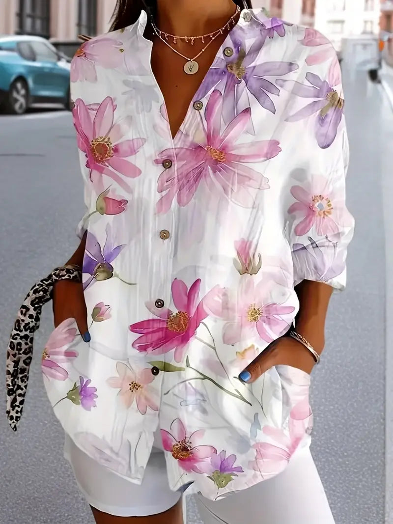 Alondra | Lightweight floral blouse for elegant style