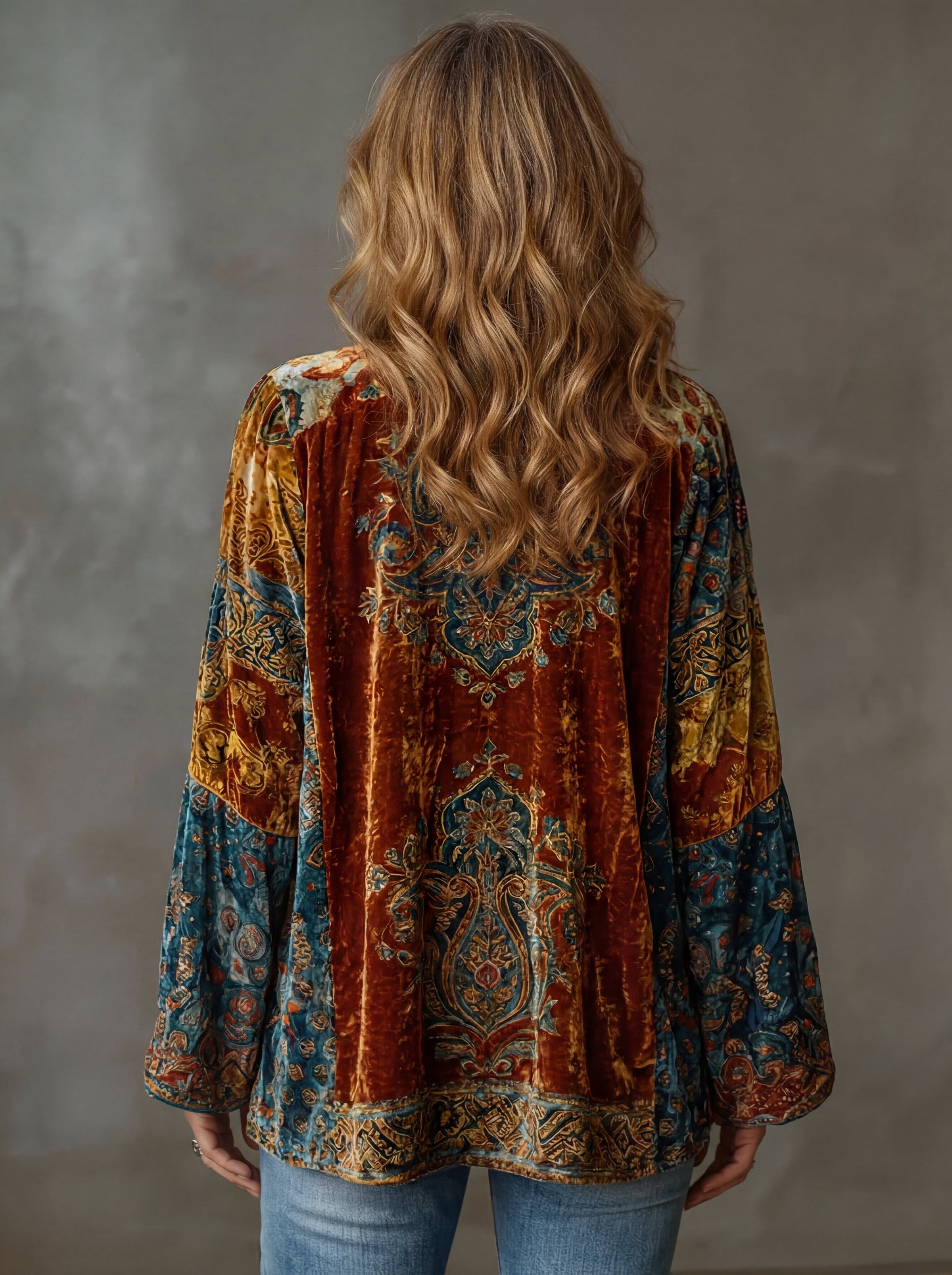 Darcy™ Boho Embroidered Kimono Cardigan