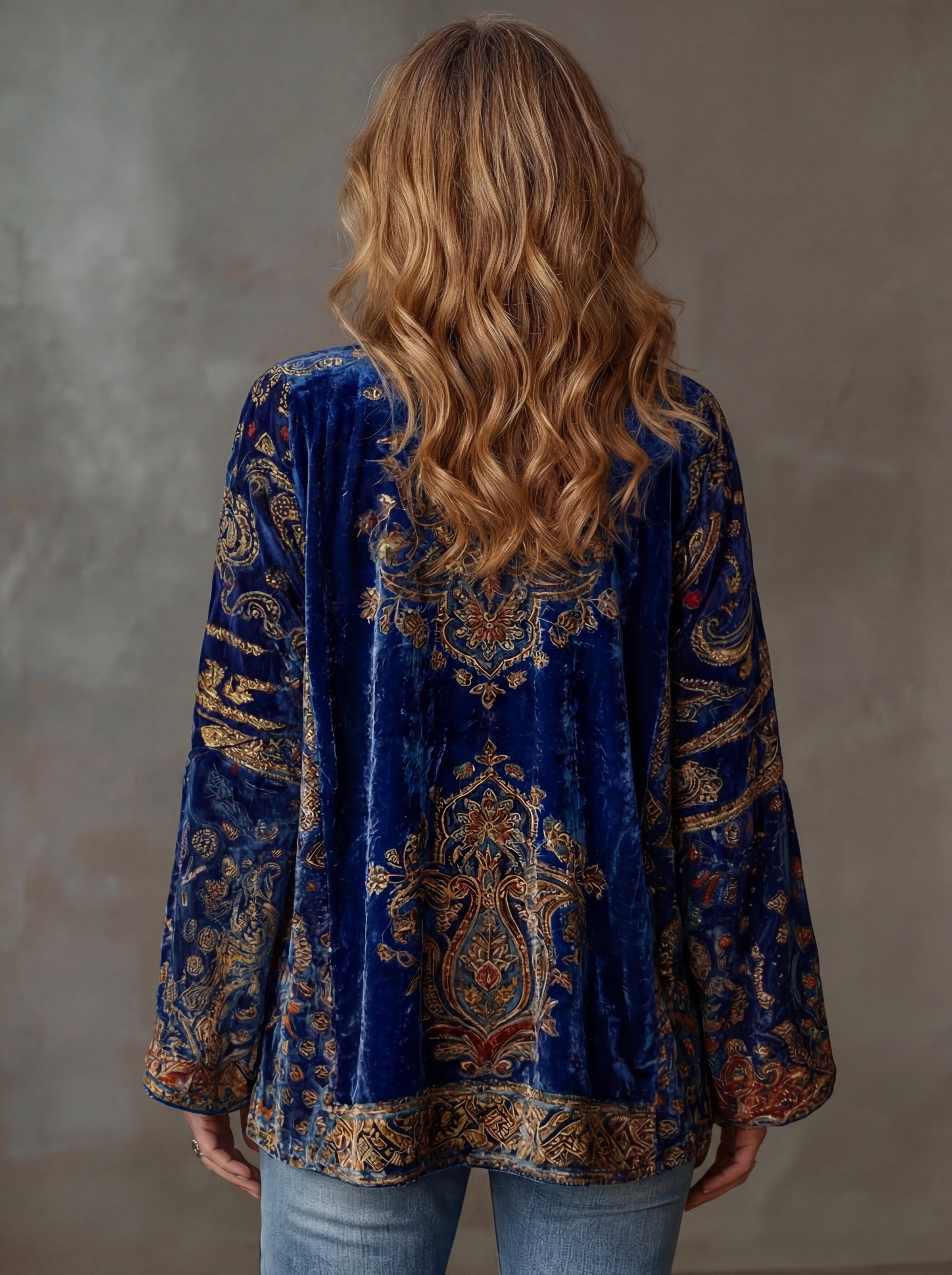Darcy™ Boho Embroidered Kimono Cardigan