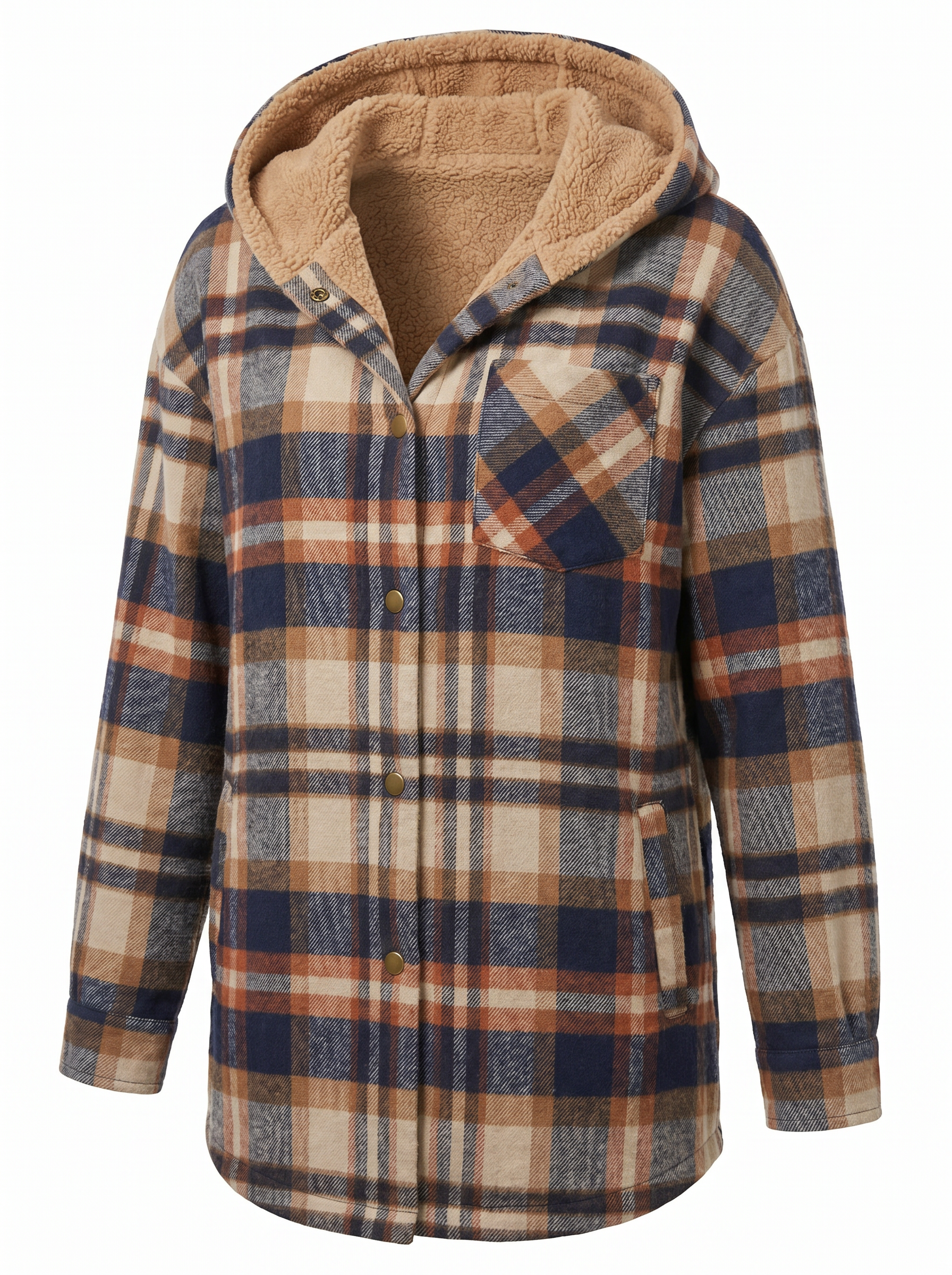 Teddy Bear Cozy Flannel Jacket