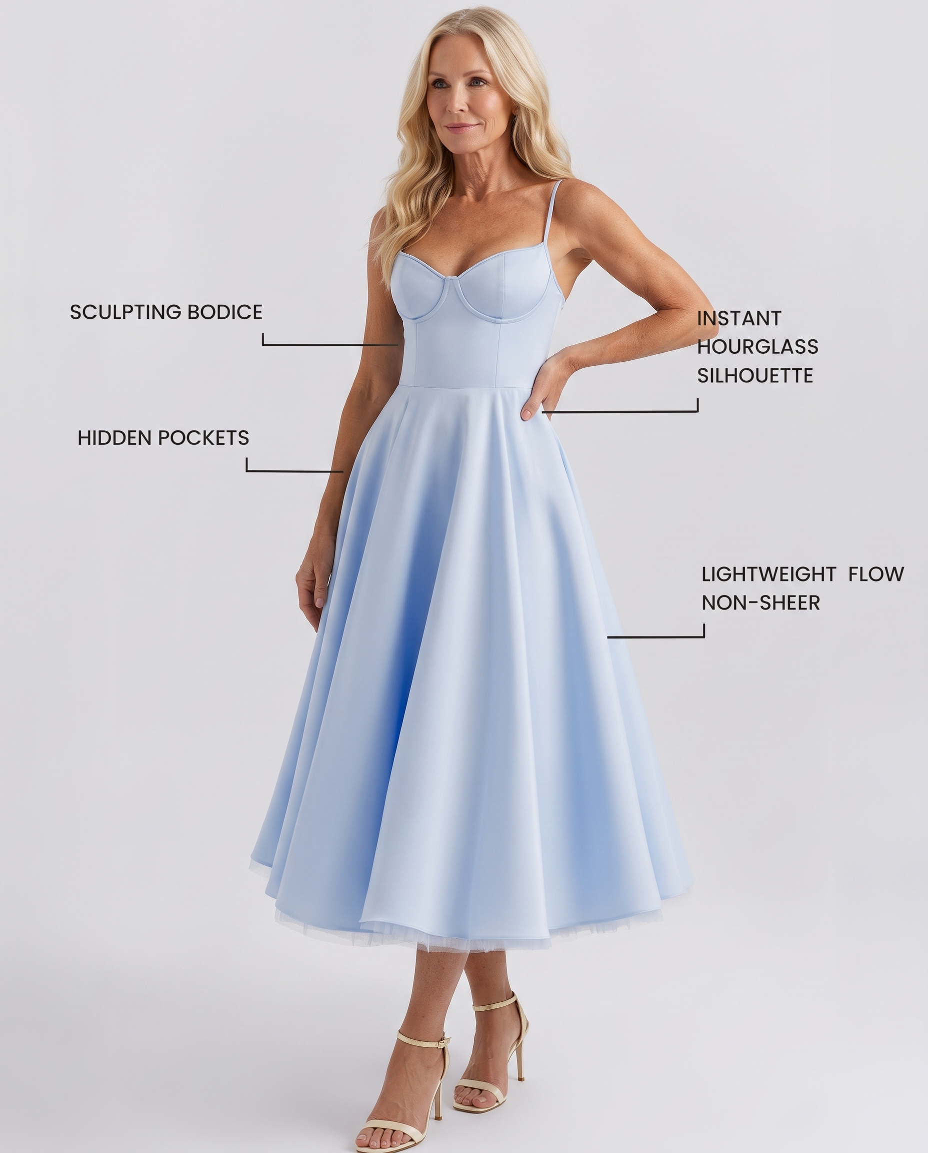 SELENE | Midi Dress