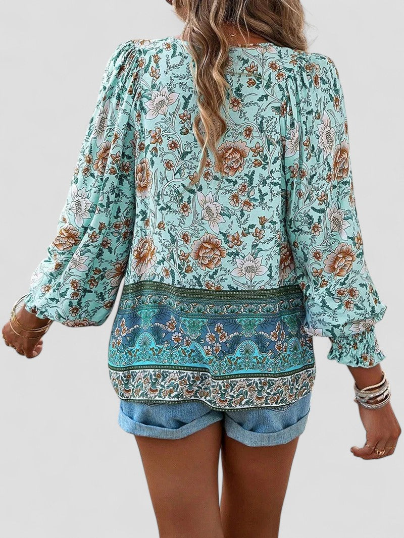 Elena™ - Summer Floral Top