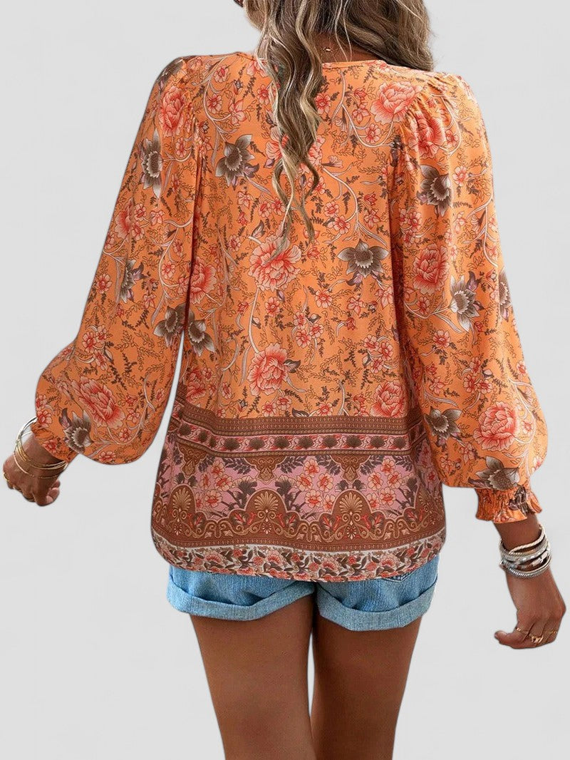 Elena™ - Summer Floral Top