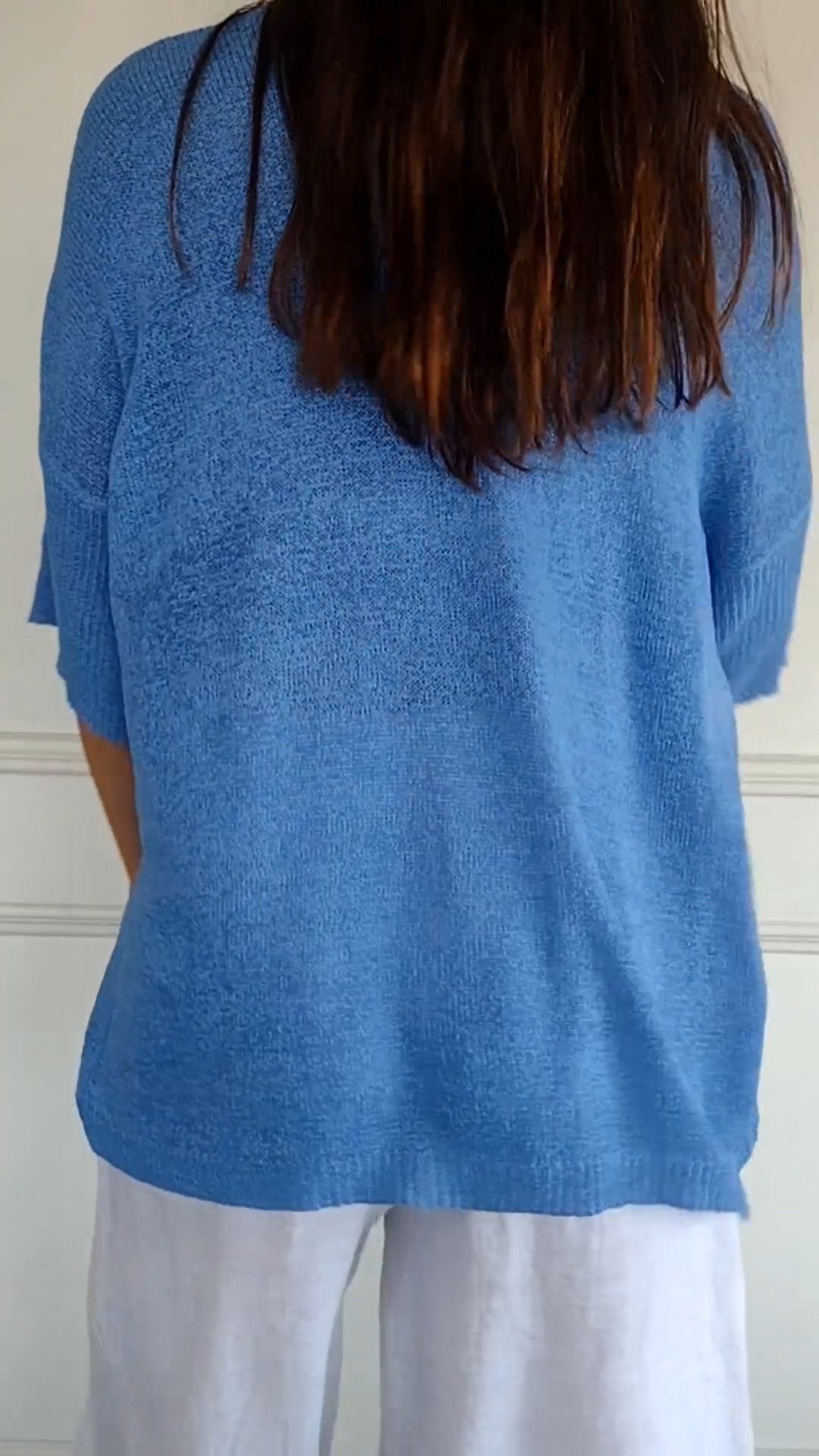 Rosel | Chic V-Neck Knitted Top for Effortless Style